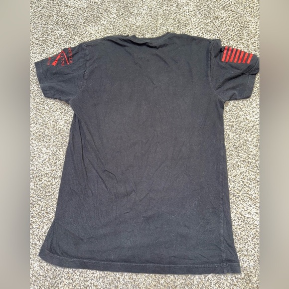 Grunt style black tee “Midnight rider” - Picture 4 of 5